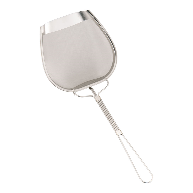 TSステンレス プレス式角型カス揚 大 細目(40メッシュ) 1個(ご注文単位1個)【直送品】