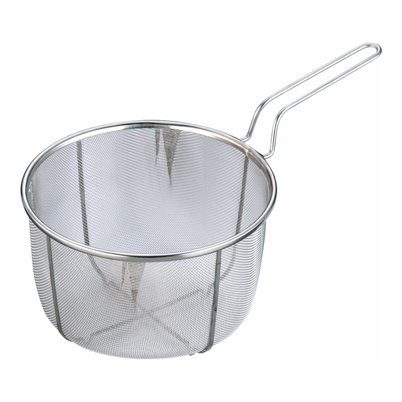 TSステンレス　ボイルバスケット 24cm 1個（ご注文単位1個）【直送品】