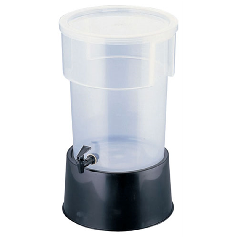 カーライル　丸型ビバレッジディスペンサー 2229　5ガロン　黒 1箱（ご注文単位1箱）【直送品】