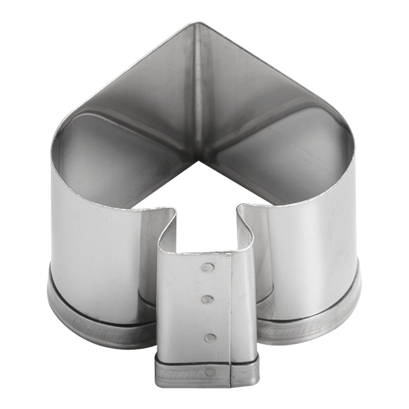 18-8　クッキー抜型　スペード 小 1個（ご注文単位1個）【直送品】