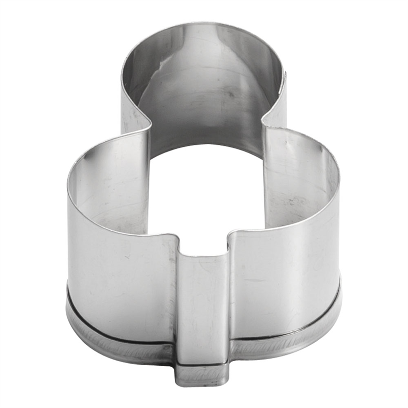 18-8　クッキー抜型　クローバー 小 1個（ご注文単位1個）【直送品】