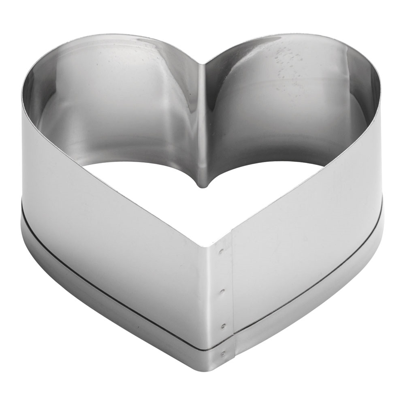 18-8　クッキー抜型　ハート 大 1個（ご注文単位1個）【直送品】