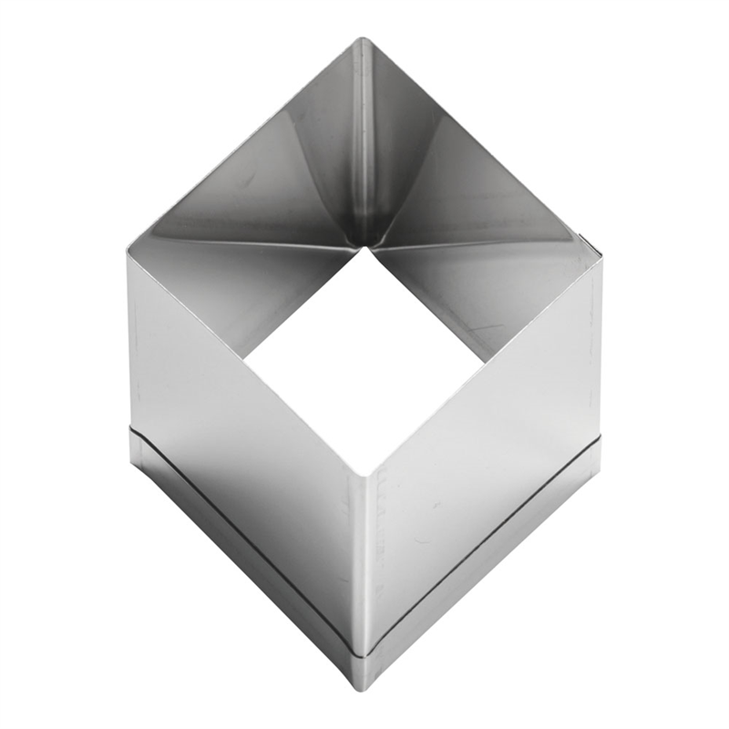 18-8　クッキー抜型　ダイヤ 大 1個（ご注文単位1個）【直送品】