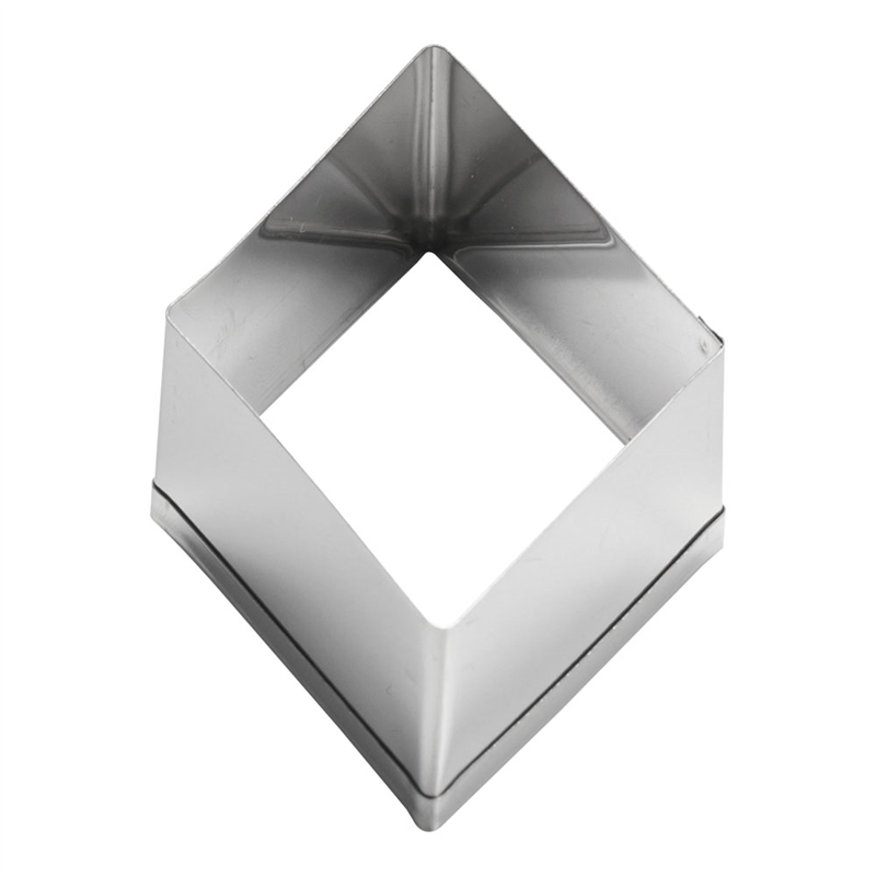 18-8　クッキー抜型　ダイヤ 中 1個（ご注文単位1個）【直送品】