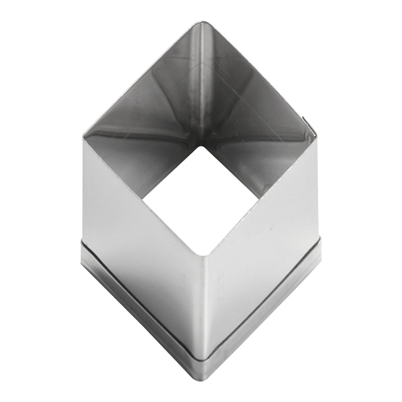 18-8　クッキー抜型　ダイヤ 小 1個（ご注文単位1個）【直送品】