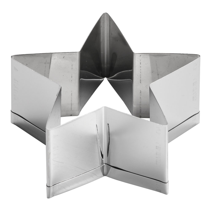 18-8　クッキー抜型　スター 大 1個（ご注文単位1個）【直送品】