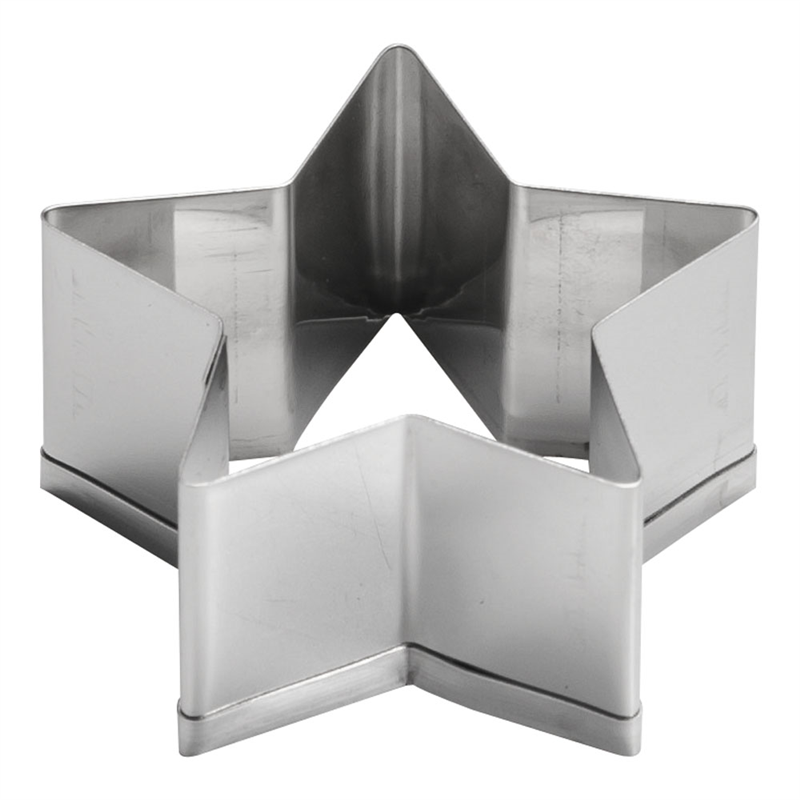 18-8　クッキー抜型　スター 小 1個（ご注文単位1個）【直送品】