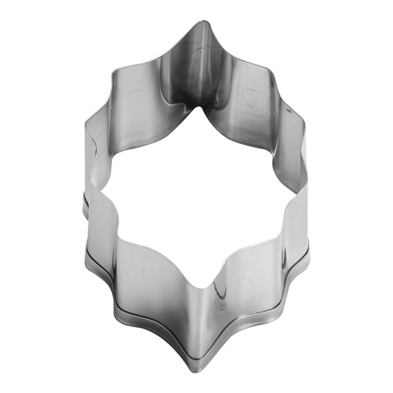 18-8　クッキー抜型　ヒイラギ 中 1個（ご注文単位1個）【直送品】