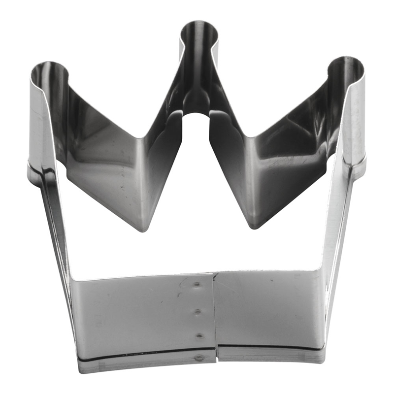 18-8クッキー抜型 王冠 1個（ご注文単位1個）【直送品】