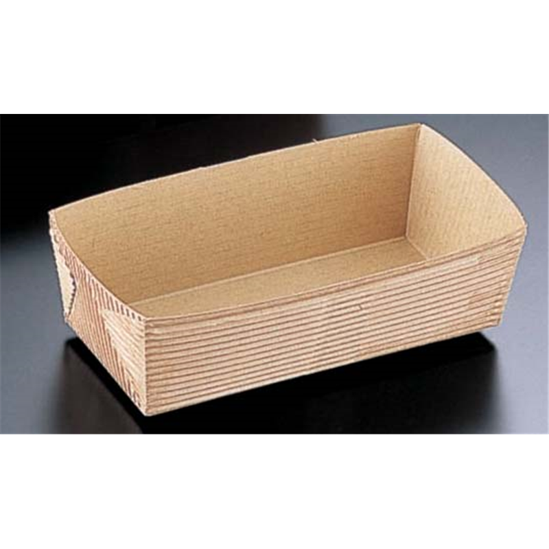 ベーキングトレー　茶無地　（50枚入） CT-602 1袋（ご注文単位1袋）【直送品】