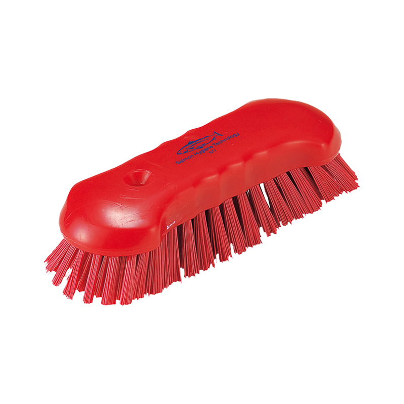 サーモン レジン スクラブブラシ L ST7 赤 1袋(ご注文単位1袋)【直送品】