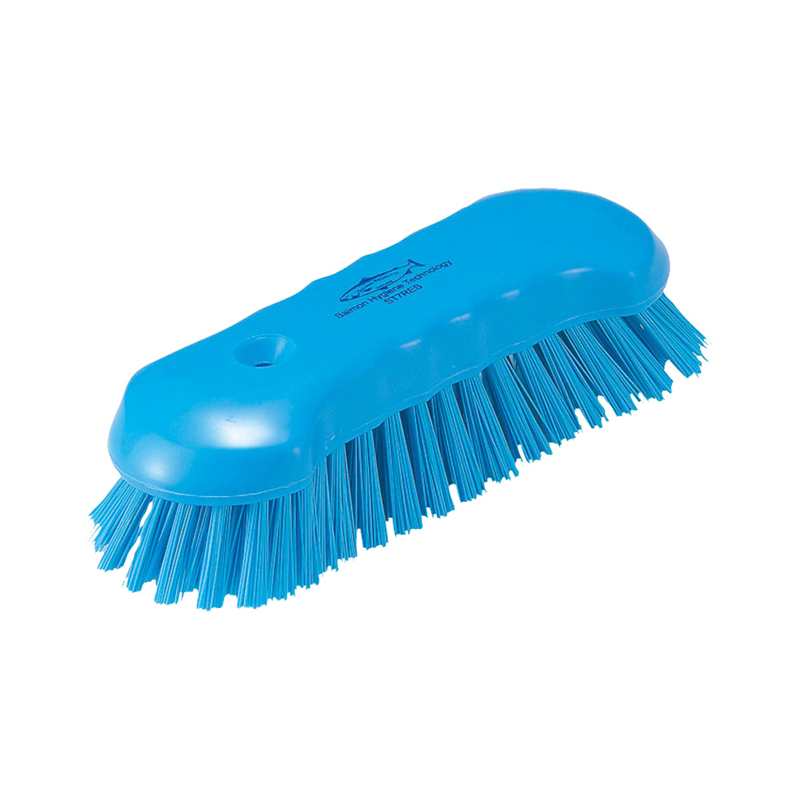 サーモン レジン スクラブブラシ L ST7 青 1袋(ご注文単位1袋)【直送品】