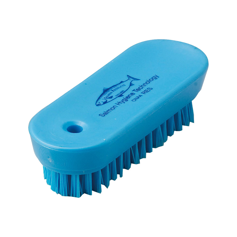 サーモン レジン ネイルブラシ NA4 青 1袋(ご注文単位1袋)【直送品】