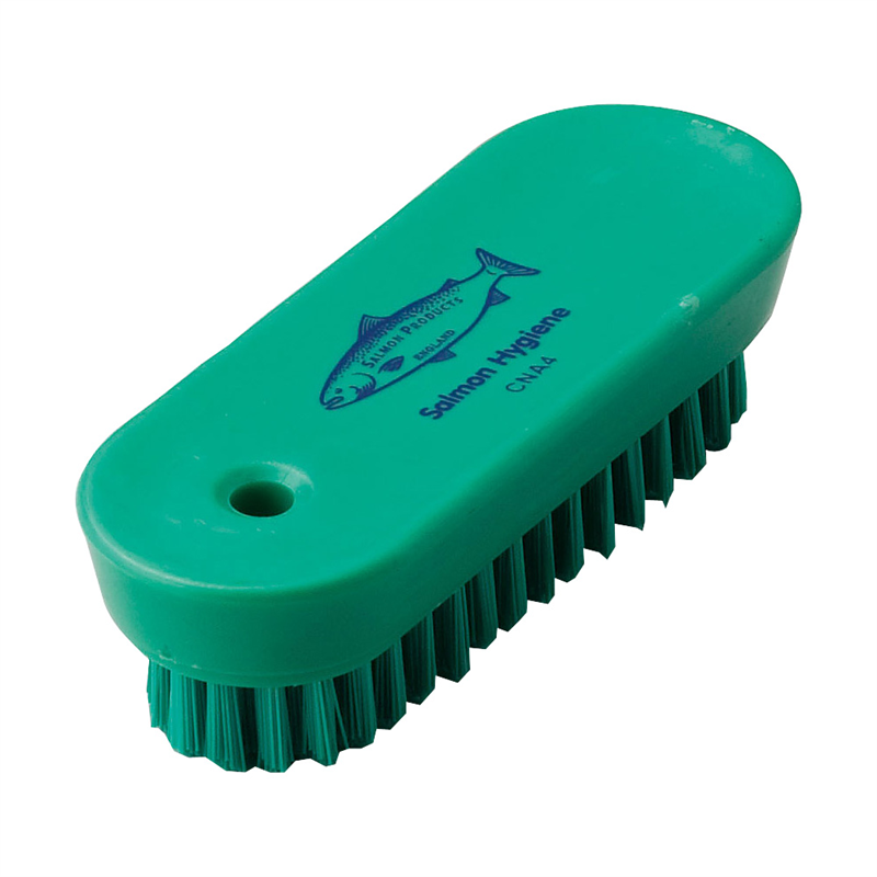 サーモン レジン ネイルブラシ NA4 緑 1箱(ご注文単位1箱)【直送品】