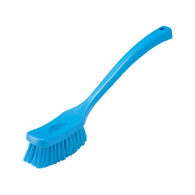 サーモン レジン ロングハンドルブラシ D9 青 1袋(ご注文単位1袋)【直送品】