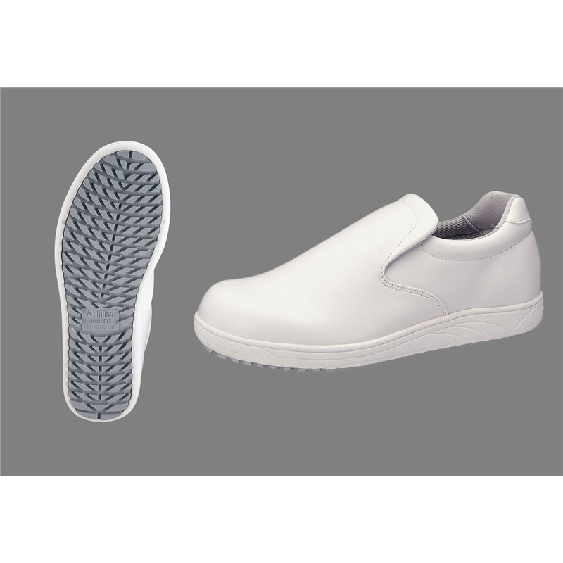アキレスクッキングメイトスニーカー100 白 24.5cm 1箱(ご注文単位1箱)【直送品】
