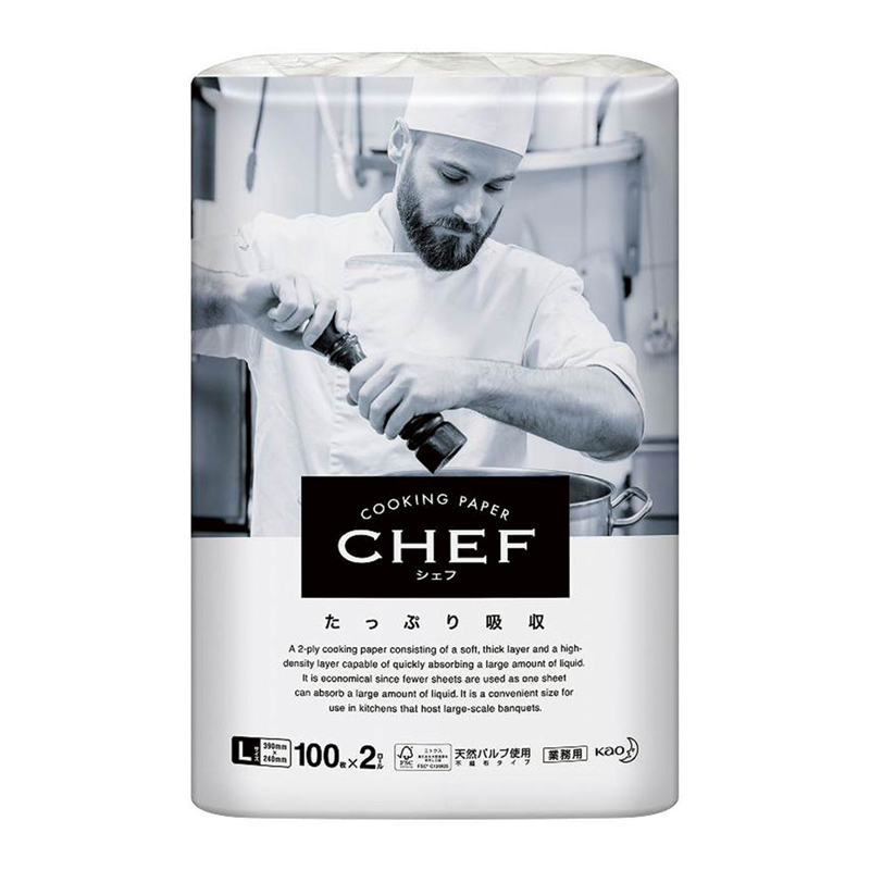花王　CHEF　たっぷり吸収 L（12ロール入） 1箱（ご注文単位1箱）【直送品】