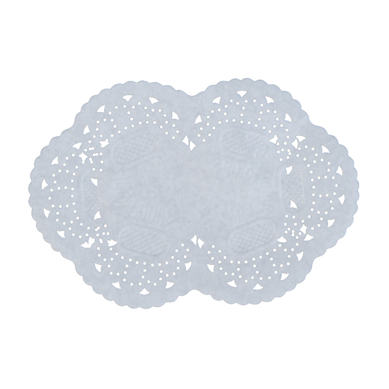 レースペーパー小判型（500枚入） 6号 1箱（ご注文単位1箱）【直送品】