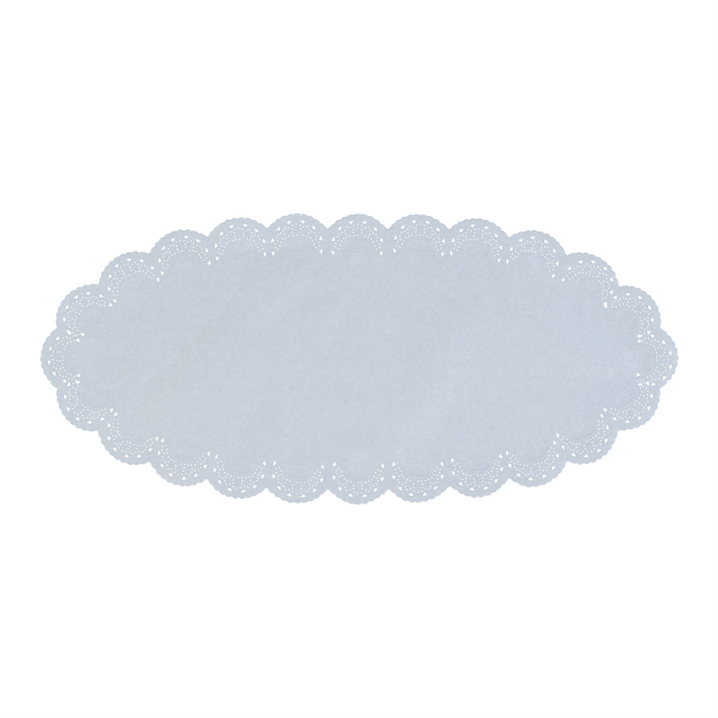 レースペーパー小判型（300枚入） 魚皿用　24号 1箱（ご注文単位1箱）【直送品】