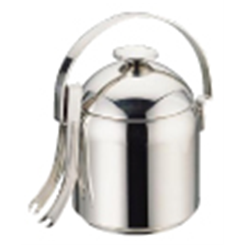 トリオ18-8アイスペール トング付 1箱（ご注文単位1箱）【直送品】