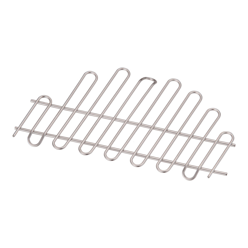 ステンレスワイヤー半月型盛付網（飾り網） 小 1個（ご注文単位1個）【直送品】