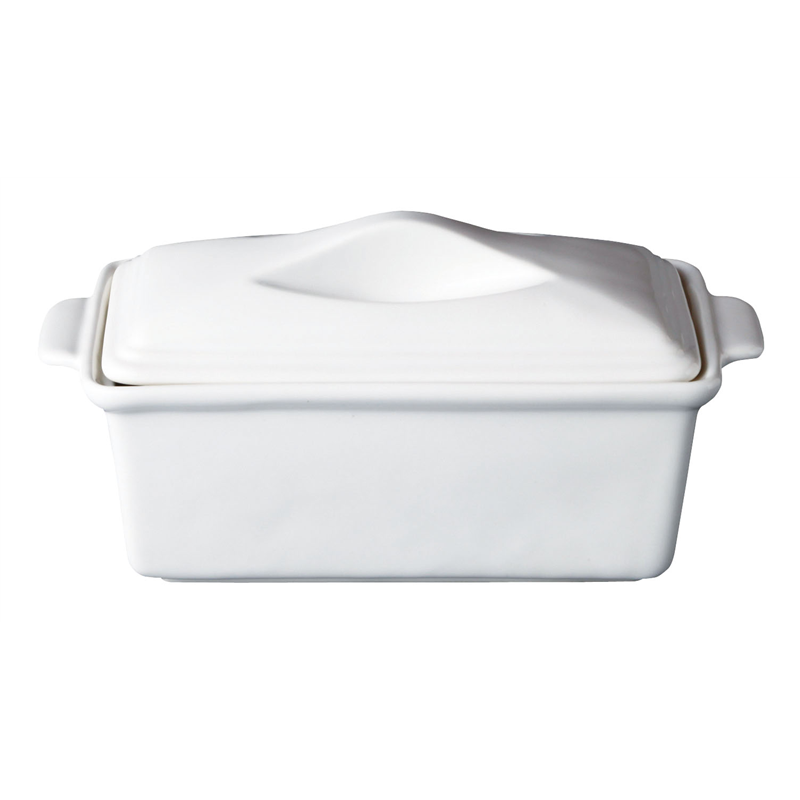 ホワイトテリーヌ（蓋付） L 1個（ご注文単位1個）【直送品】