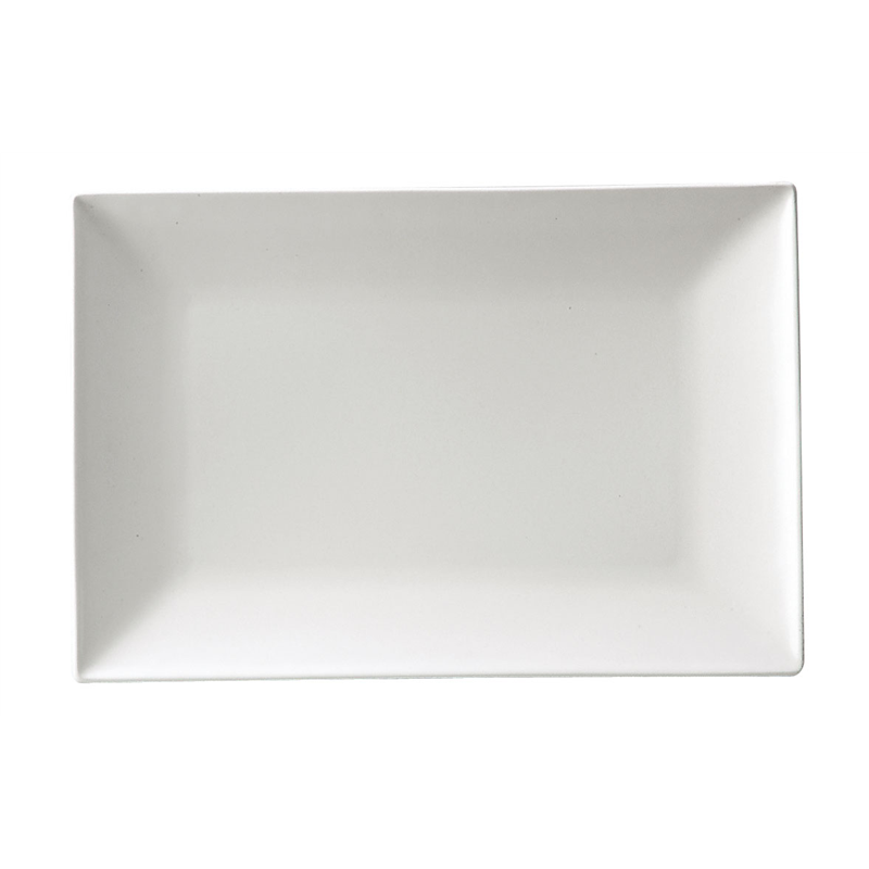スパッツィオ　レクタンギュラープレート白 （L）11インチ 1個（ご注文単位1個）【直送品】