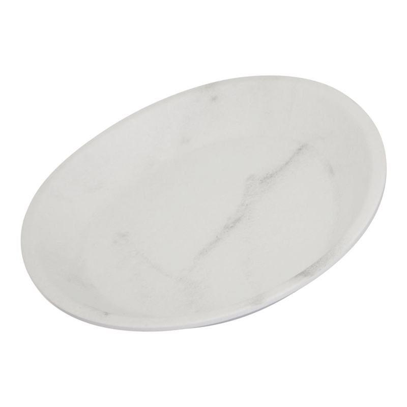 リッジ・ディナーウェア クーププレート 53101 マーブル 1個(ご注文単位1個)【直送品】