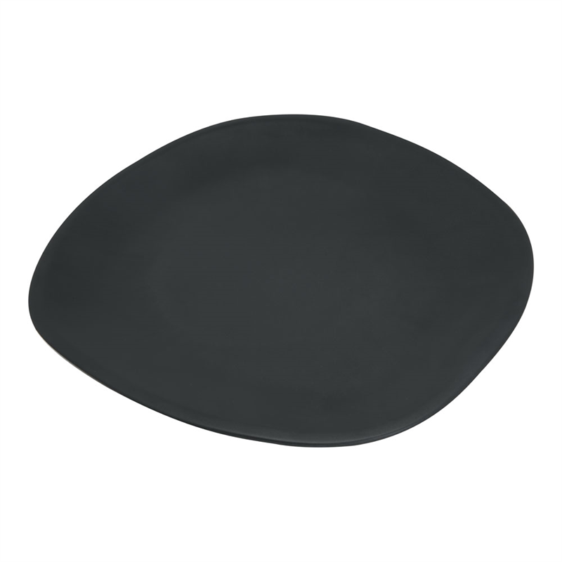 リッジ・ディナーウェア 楕円プレート 53102 スレート 1個(ご注文単位1個)【直送品】