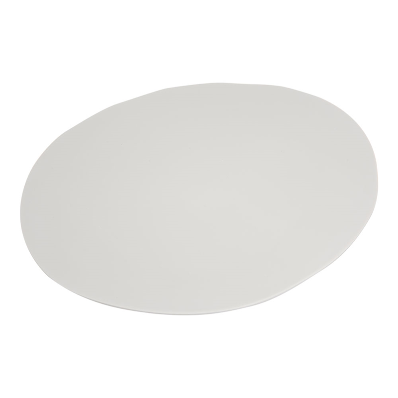 リッジ・ディナーウェア リムレスプレート 53105 セメント 1個(ご注文単位1個)【直送品】