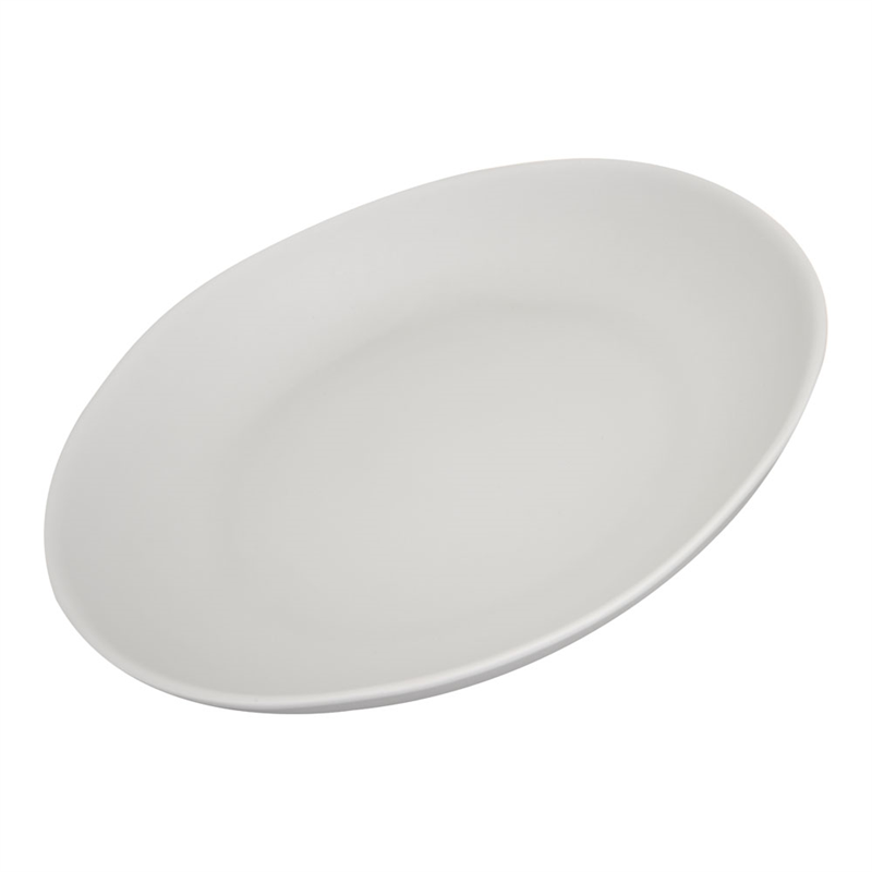 リッジ・ディナーウェア サラダプレート 53106 セメント 1個(ご注文単位1個)【直送品】