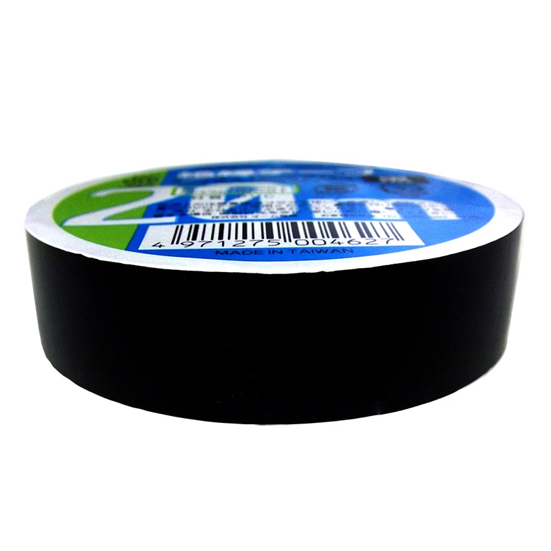 オーム電機 DE1920K 00-0462 絶縁テープ 20m 黒（ご注文単位6袋）【直送品】