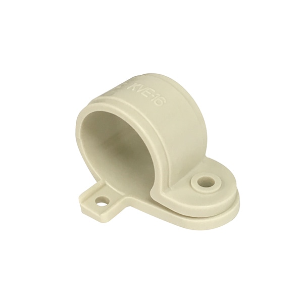 オーム電機 KVE-16J5P 00-4217 VE片サドル 16用 5個入（ご注文単位1袋）【直送品】