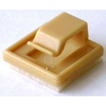 オーム電機 DZ-CCS-C70P 00-4505 コードクリップ 小 ベージュ 70個入（ご注文単位1袋）【直送品】