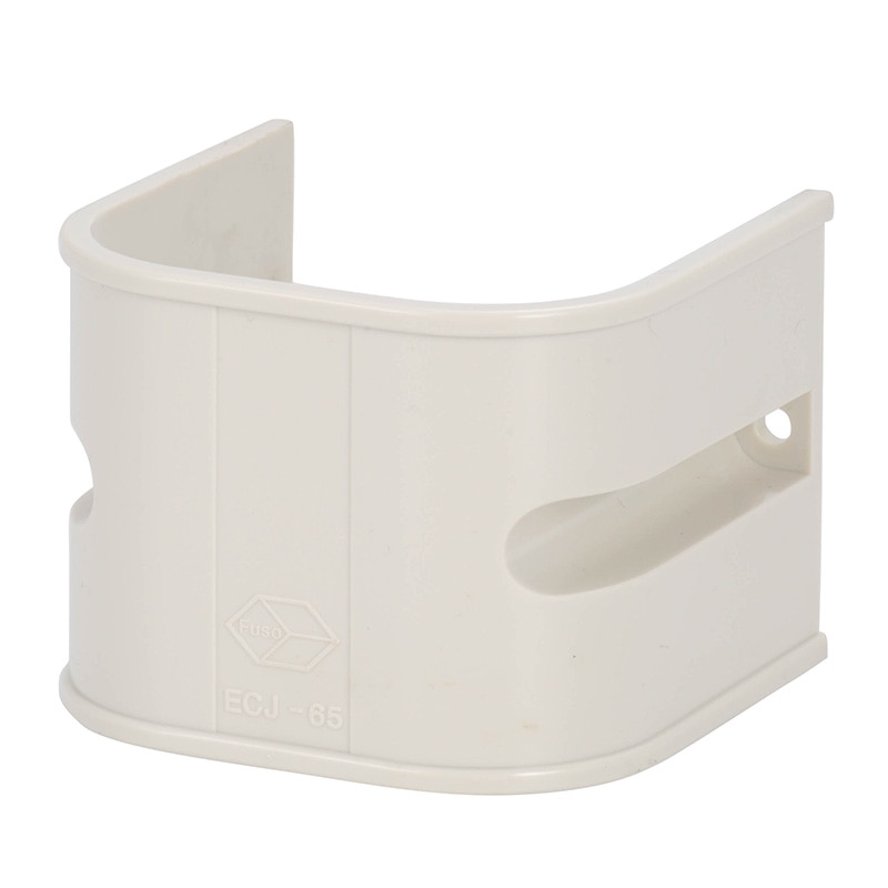 オーム電機 ECJ-65IV 00-4532 フソー化成 エアコン配管用 継手カバー(ご注文単位1袋)【直送品】