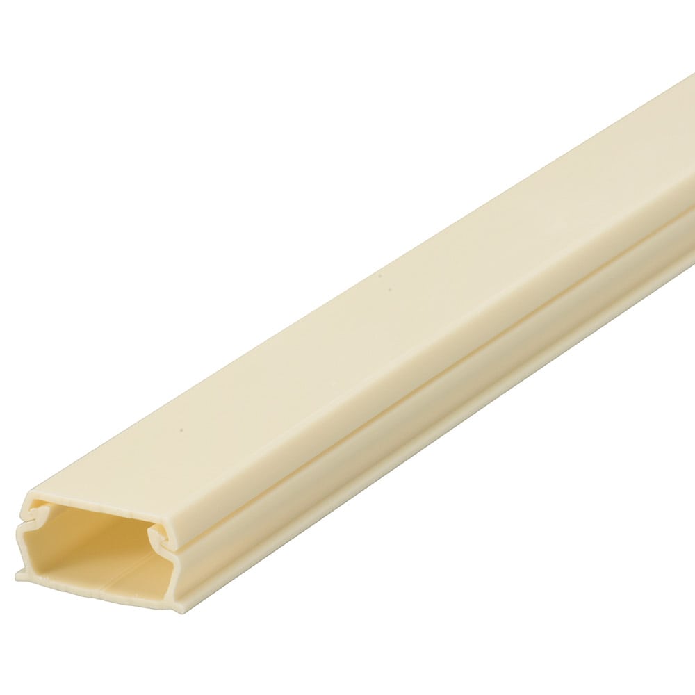 オーム電機 DZ-AM21-M 00-4764 ABSモール2号 1m ミルキー(ご注文単位5袋)【直送品】