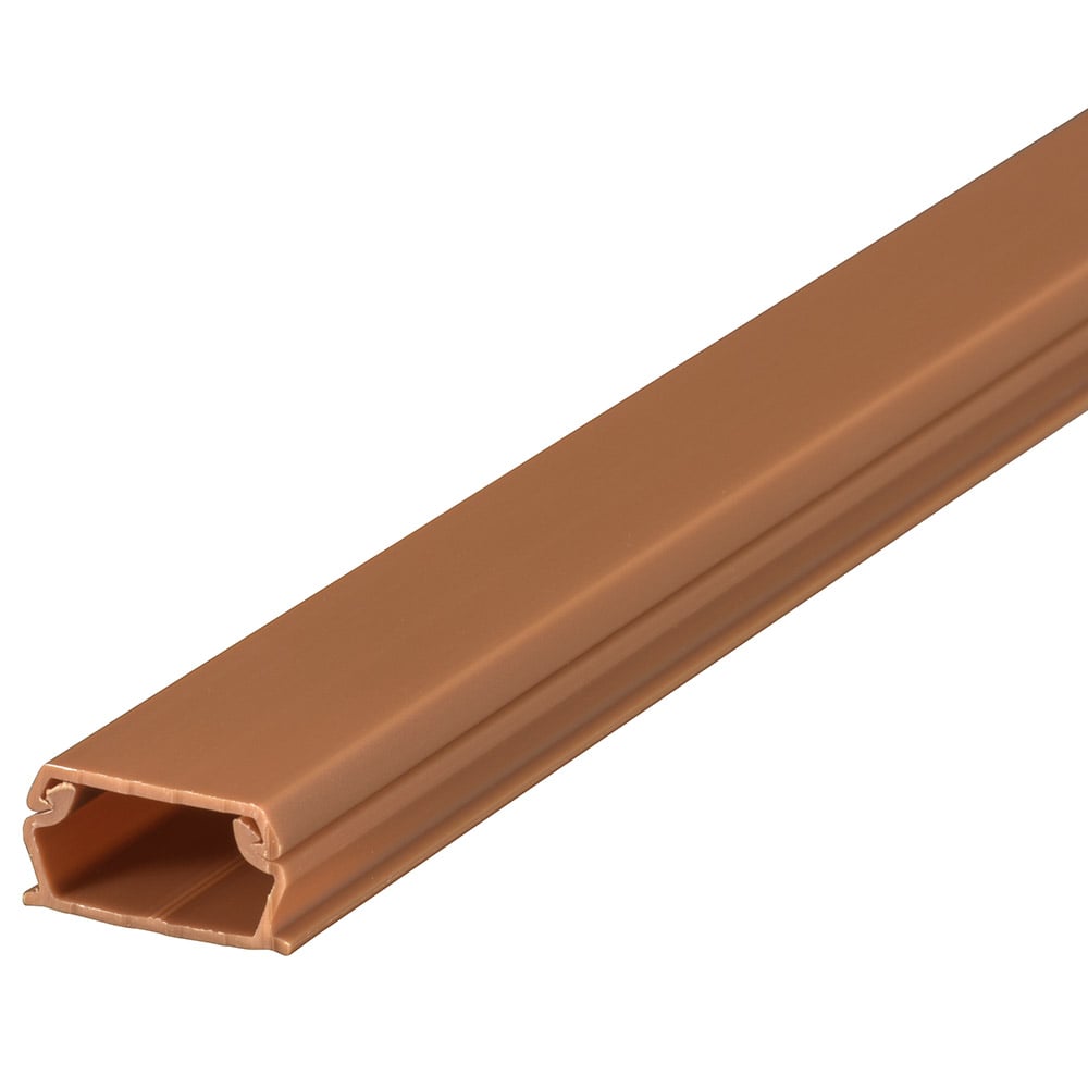 オーム電機 DZ-AM21-T 00-4766 ABSモール2号 1m ブラウン(ご注文単位5袋)【直送品】