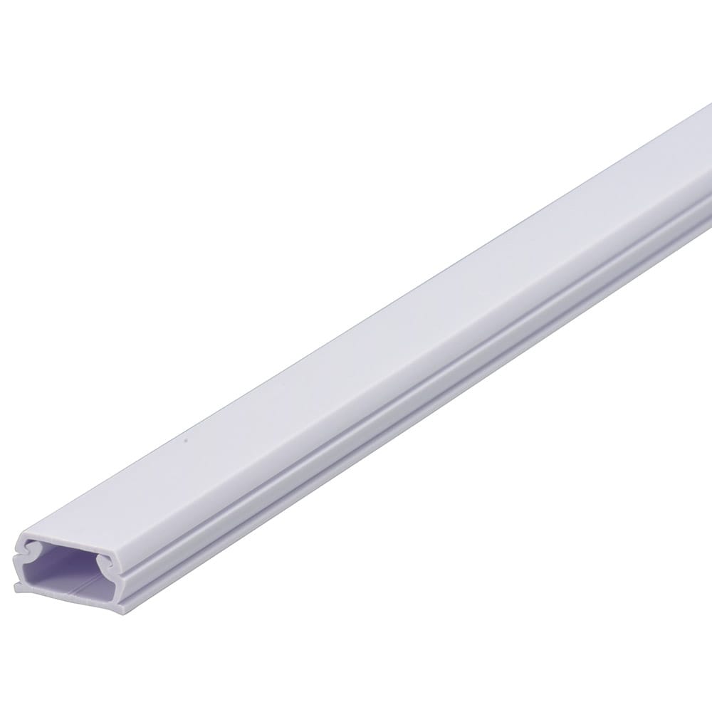 オーム電機 DZ-AM01-W 00-4782 ABSモール0号 1m ホワイト(ご注文単位5袋)【直送品】