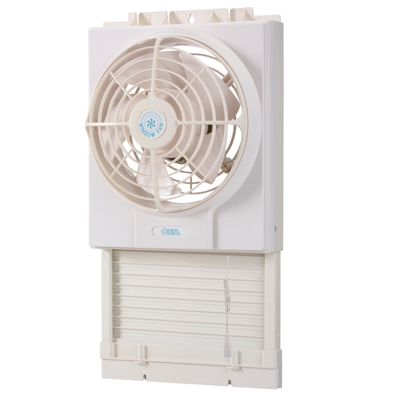 オーム電機 VW-20N 00-6658 窓用換気扇（ご注文単位1袋）【直送品】