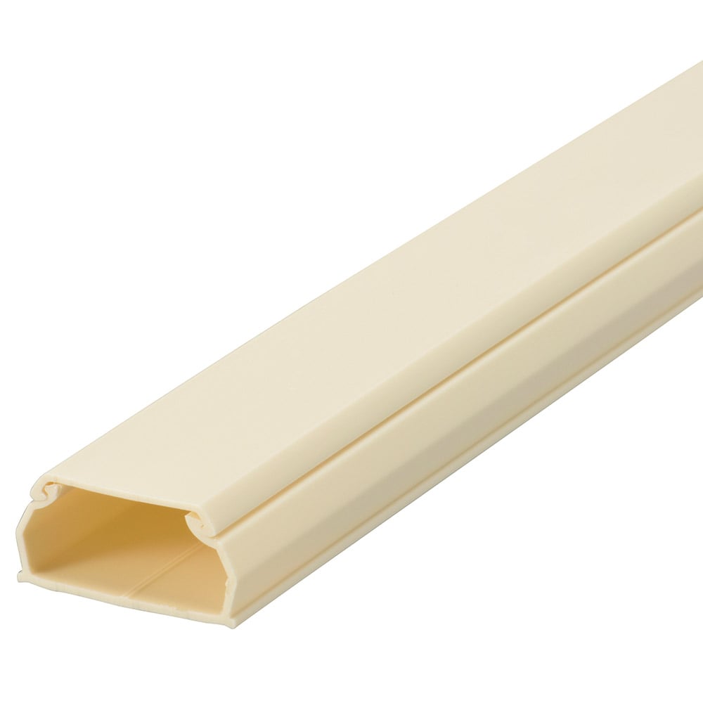 オーム電機 DZ-AM31-M 00-7351 ABSモール3号 1m ミルキー（ご注文単位5袋）【直送品】