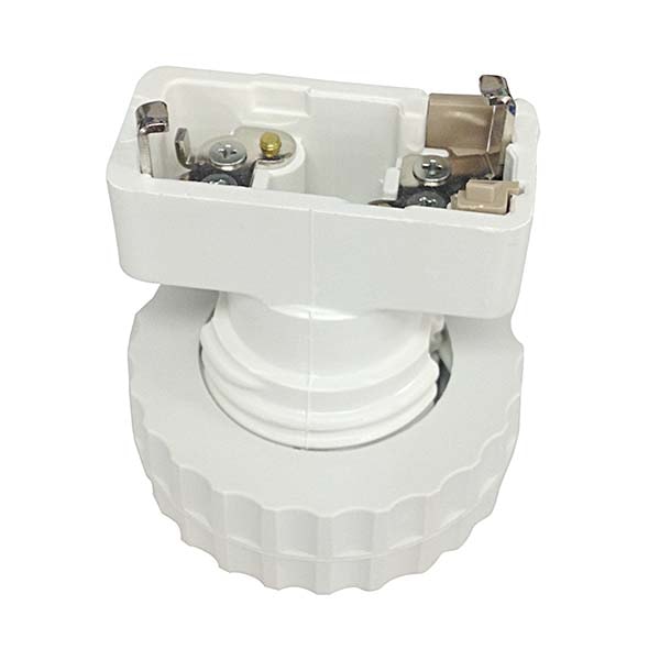 オーム電機 HS-HSA26MM 00-8286 引掛ランプソケット E26 ロック付（ご注文単位1袋）【直送品】