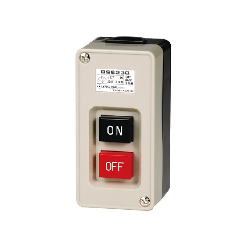 オーム電機 BSE2303 00-8493 パトライト 動力用押ボタン開閉器（ご注文単位1袋）【直送品】