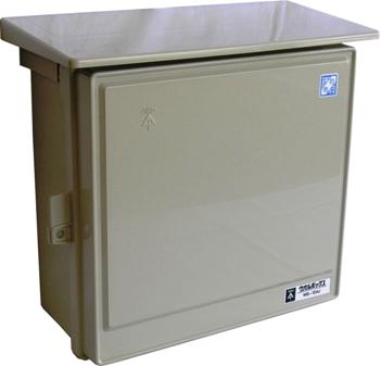オーム電機 WB-12AJ 00-9301 ウオルボックス 屋根付 ヨコ型 WB-12AJ(ご注文単位1袋)【直送品】