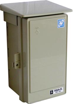 オーム電機 WB-1AJ 00-9348 ウオルボックス 屋根付 タテ型 WB-1AJ(ご注文単位1袋)【直送品】