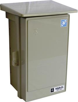 オーム電機 WB-2AJ 00-9448 ウオルボックス 屋根付 タテ型 WB-2AJ(ご注文単位1袋)【直送品】