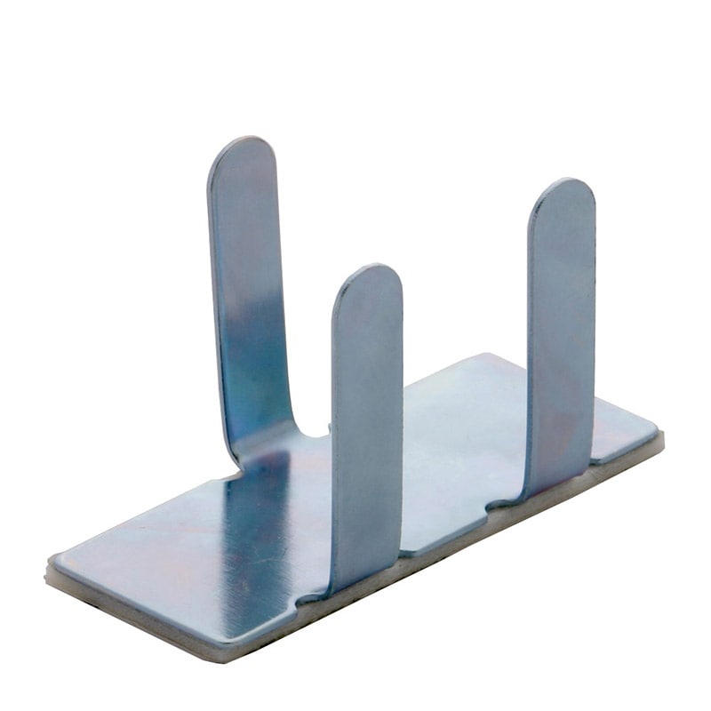 オーム電機 S-35 00-9618 スチールステッカー ケーブルクリップ 100個入 S-35(ご注文単位1袋)【直送品】