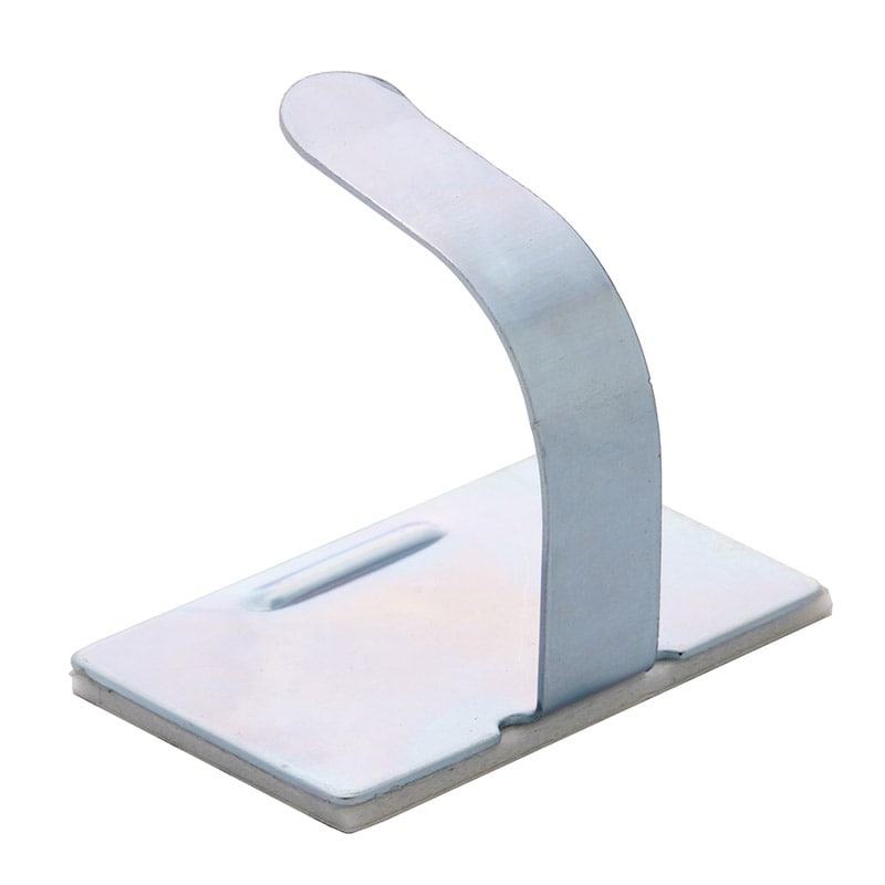 オーム電機 S-50 00-9620 スチールステッカー ケーブルクリップ 100個入 S-50(ご注文単位1袋)【直送品】