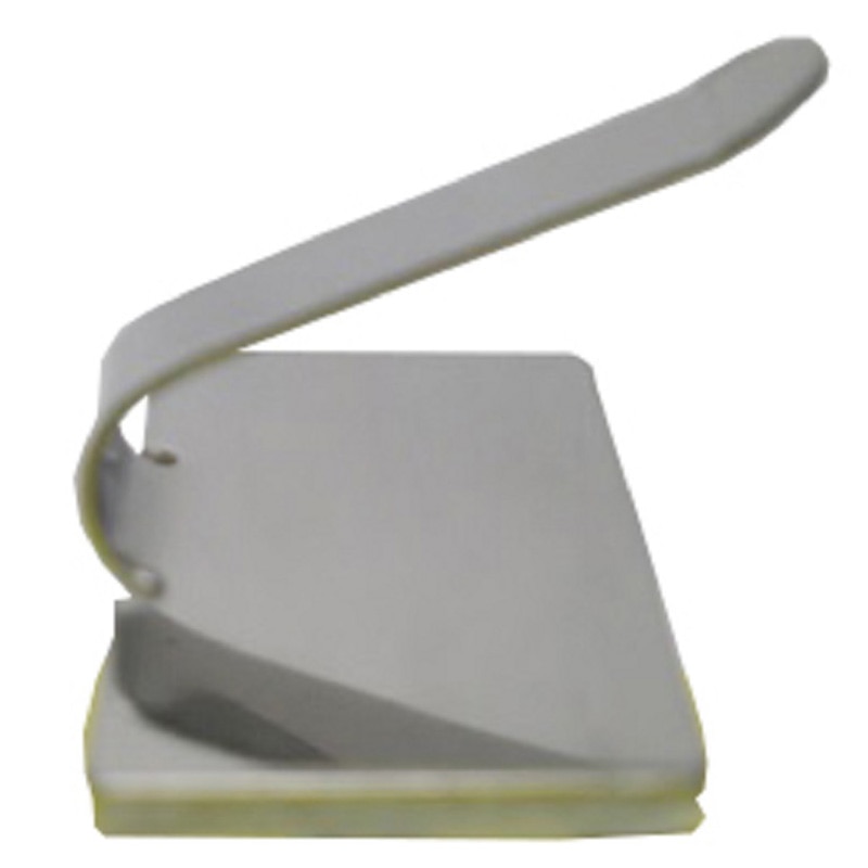 オーム電機 STS-15 00-9624 ステンレスステッカー ケーブルクリップ 100個入 STS-15(ご注文単位1袋)【直送品】