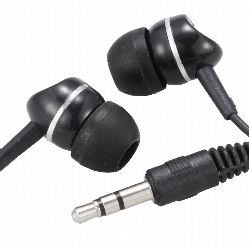 オーム電機 EAR-0012 01-0012 ステレオイヤホン 1.2m（ご注文単位1袋）【直送品】