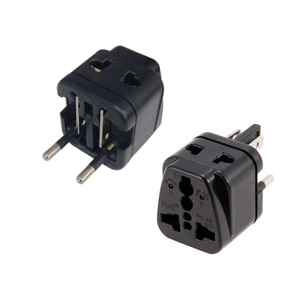 オーム電機 TRA-A0853G 01-0853 海外用電源形状変換プラグ（ご注文単位1袋）【直送品】